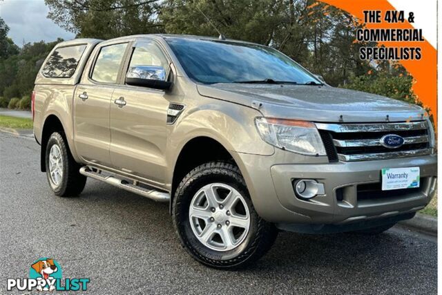 2015 FORD RANGER XLT HI-RIDER DUAL CA PX UTILITY