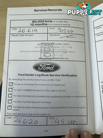 2015 FORD RANGER XLT HI-RIDER DUAL CA PX UTILITY