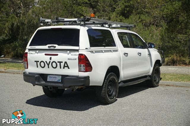 2015 TOYOTA HILUX SR DUAL CAB GUN126R CAB CHASSIS