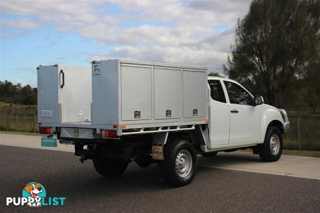 2013 ISUZU D-MAX SX EXTENDED CAB MY12 CAB CHASSIS