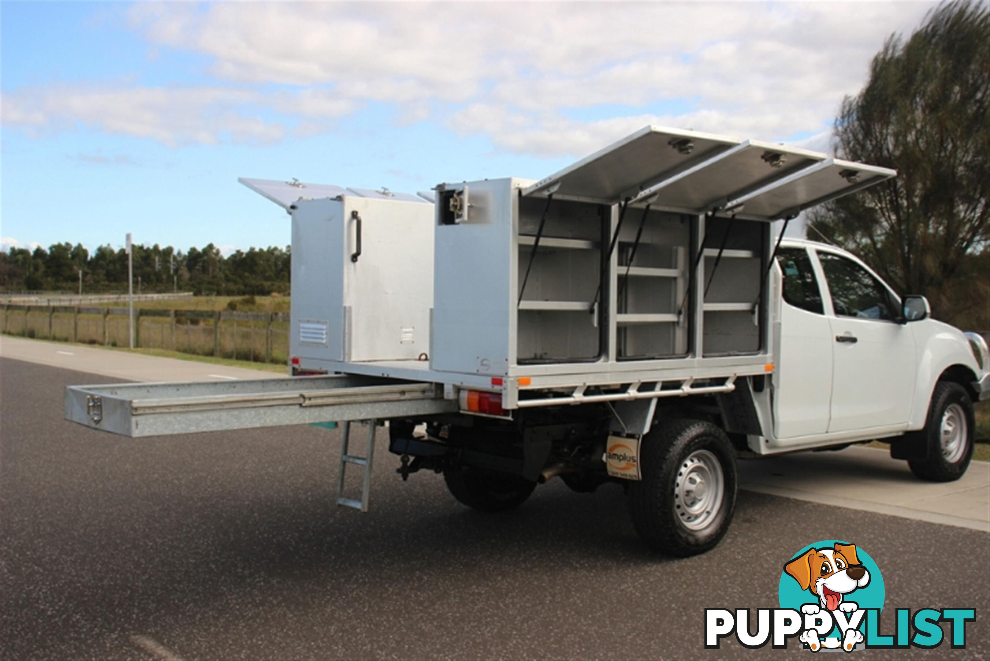 2013 ISUZU D-MAX SX EXTENDED CAB MY12 CAB CHASSIS