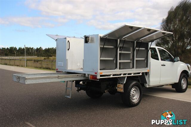 2013 ISUZU D-MAX SX EXTENDED CAB MY12 CAB CHASSIS