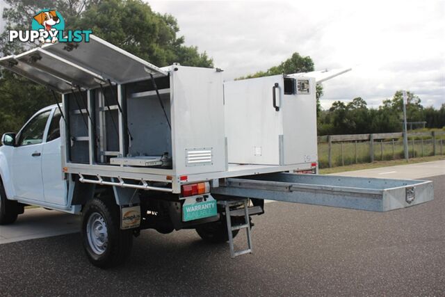 2013 ISUZU D-MAX SX EXTENDED CAB MY12 CAB CHASSIS