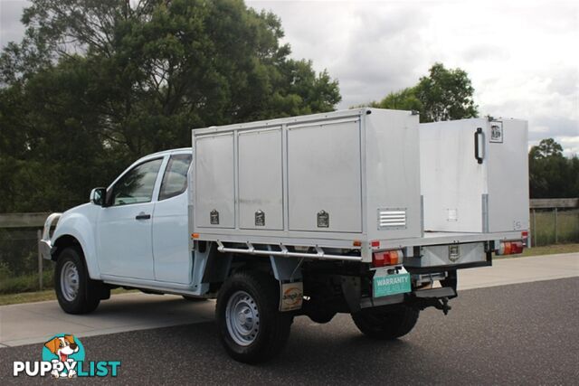 2013 ISUZU D-MAX SX EXTENDED CAB MY12 CAB CHASSIS