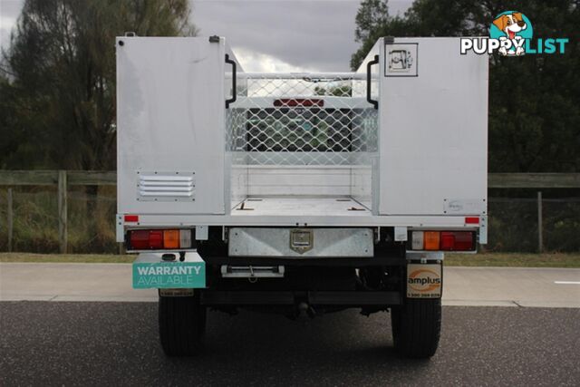 2013 ISUZU D-MAX SX EXTENDED CAB MY12 CAB CHASSIS