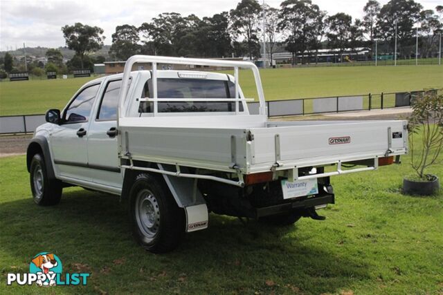 2009 ISUZU D-MAX SX DUAL CAB MY09 CAB CHASSIS