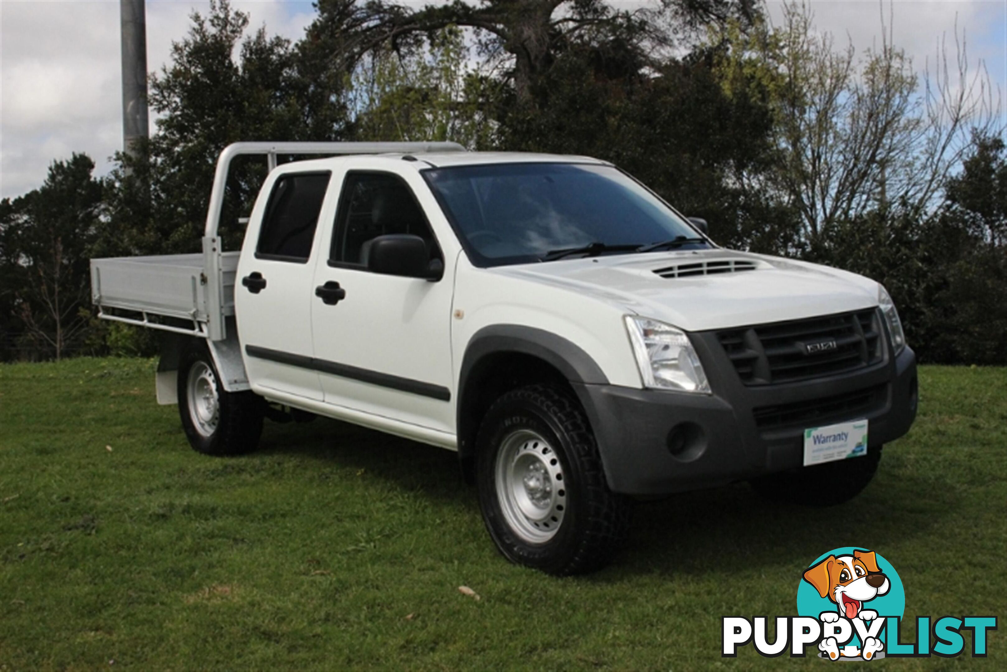 2009 ISUZU D-MAX SX DUAL CAB MY09 CAB CHASSIS