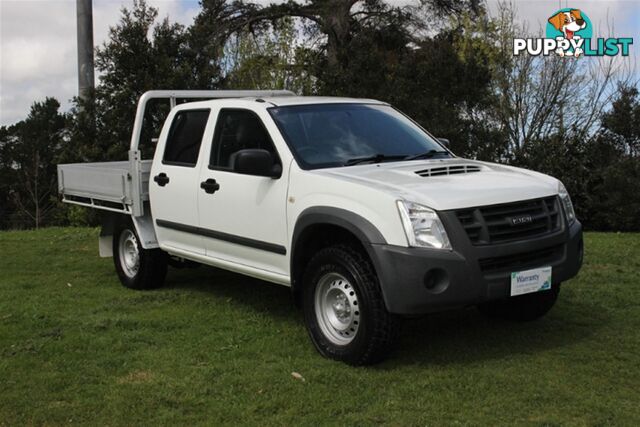 2009 ISUZU D-MAX SX DUAL CAB MY09 CAB CHASSIS