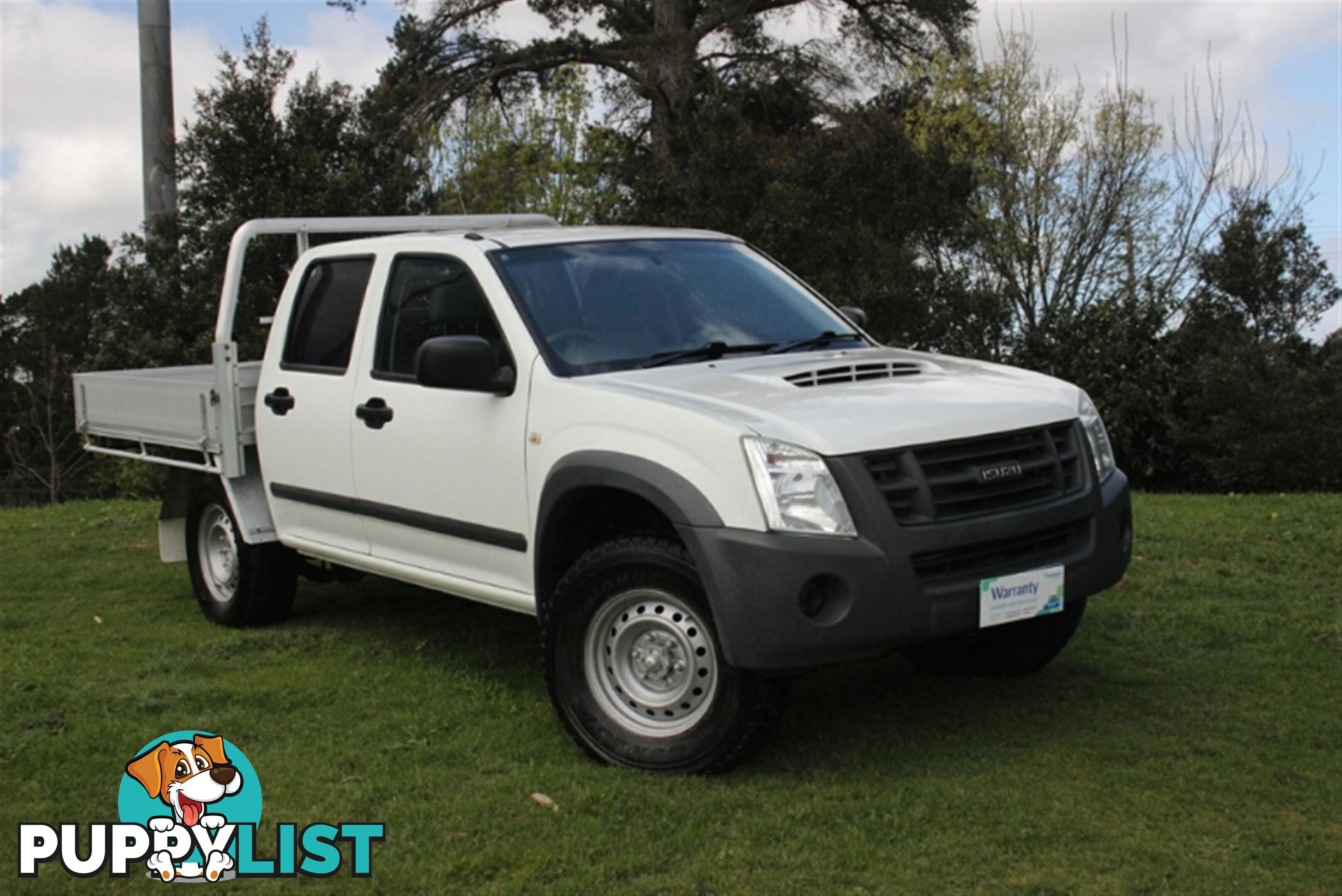 2009 ISUZU D-MAX SX DUAL CAB MY09 CAB CHASSIS