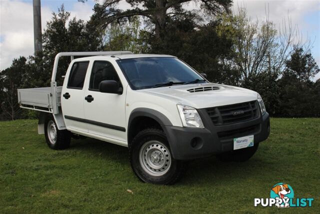 2009 ISUZU D-MAX SX DUAL CAB MY09 CAB CHASSIS