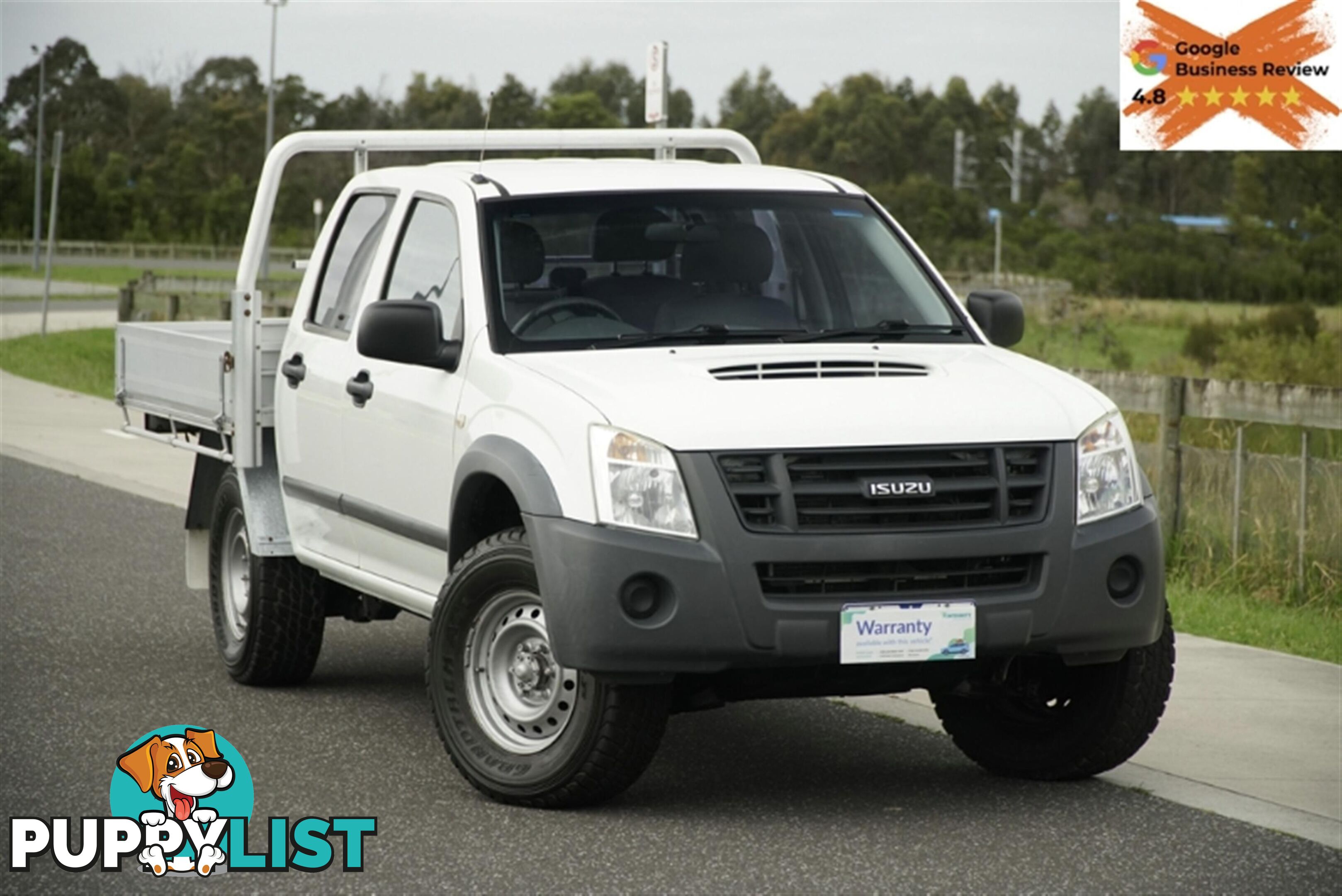 2009 ISUZU D-MAX SX DUAL CAB MY09 CAB CHASSIS