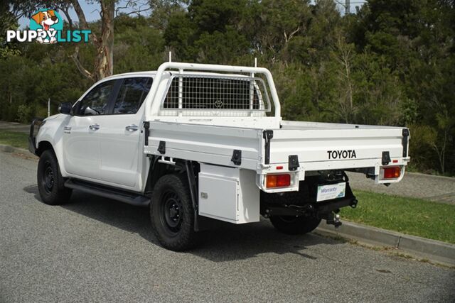 2016 TOYOTA HILUX SR DUAL CAB GUN126R CAB CHASSIS