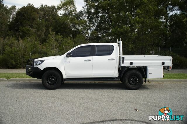 2016 TOYOTA HILUX SR DUAL CAB GUN126R CAB CHASSIS