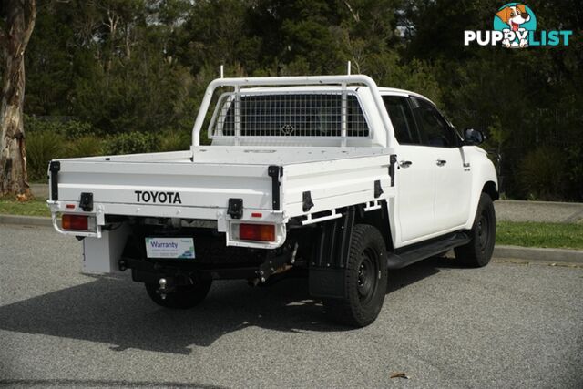 2016 TOYOTA HILUX SR DUAL CAB GUN126R CAB CHASSIS