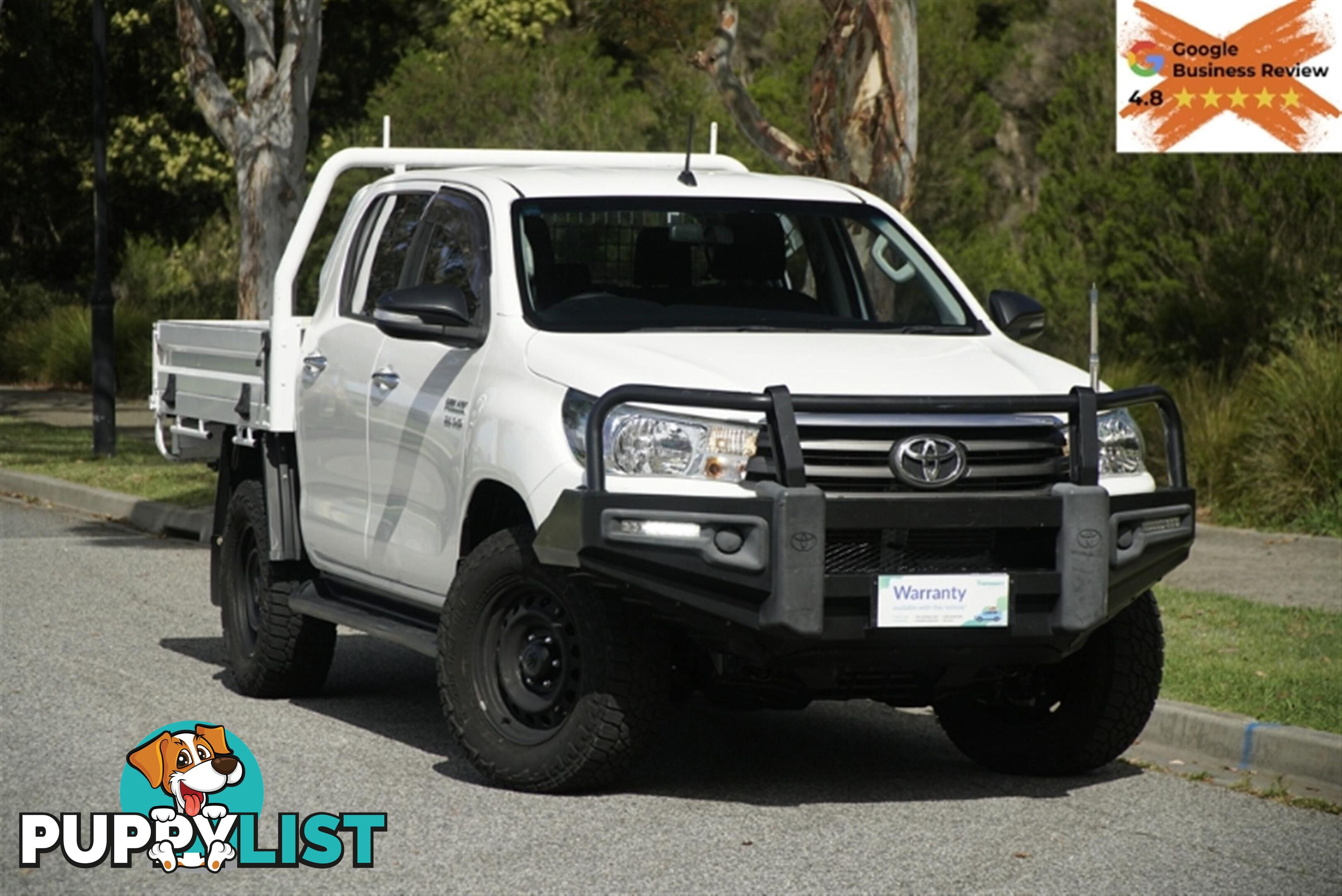 2016 TOYOTA HILUX SR DUAL CAB GUN126R CAB CHASSIS