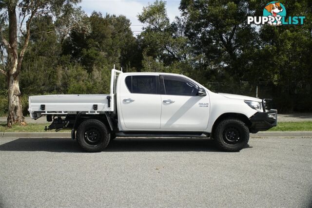 2016 TOYOTA HILUX SR DUAL CAB GUN126R CAB CHASSIS