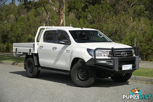 2016 TOYOTA HILUX SR DUAL CAB GUN126R CAB CHASSIS