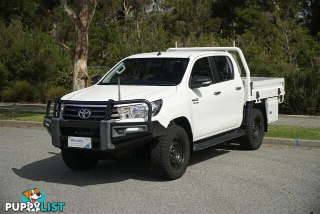 2016 TOYOTA HILUX SR DUAL CAB GUN126R CAB CHASSIS