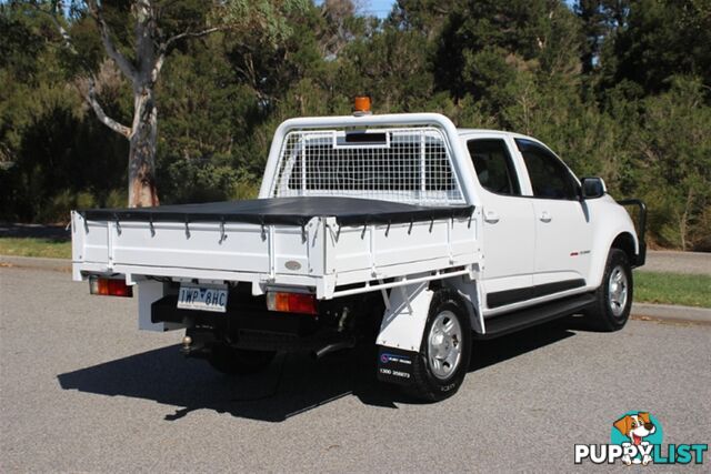 2016 HOLDEN COLORADO LS DUAL CAB RG MY17 CAB CHASSIS