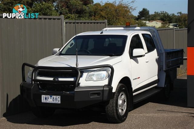 2016 HOLDEN COLORADO LS DUAL CAB RG MY17 CAB CHASSIS