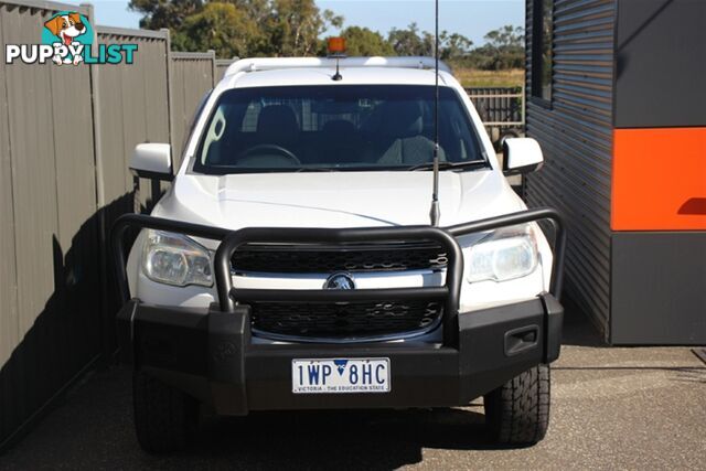 2016 HOLDEN COLORADO LS DUAL CAB RG MY17 CAB CHASSIS