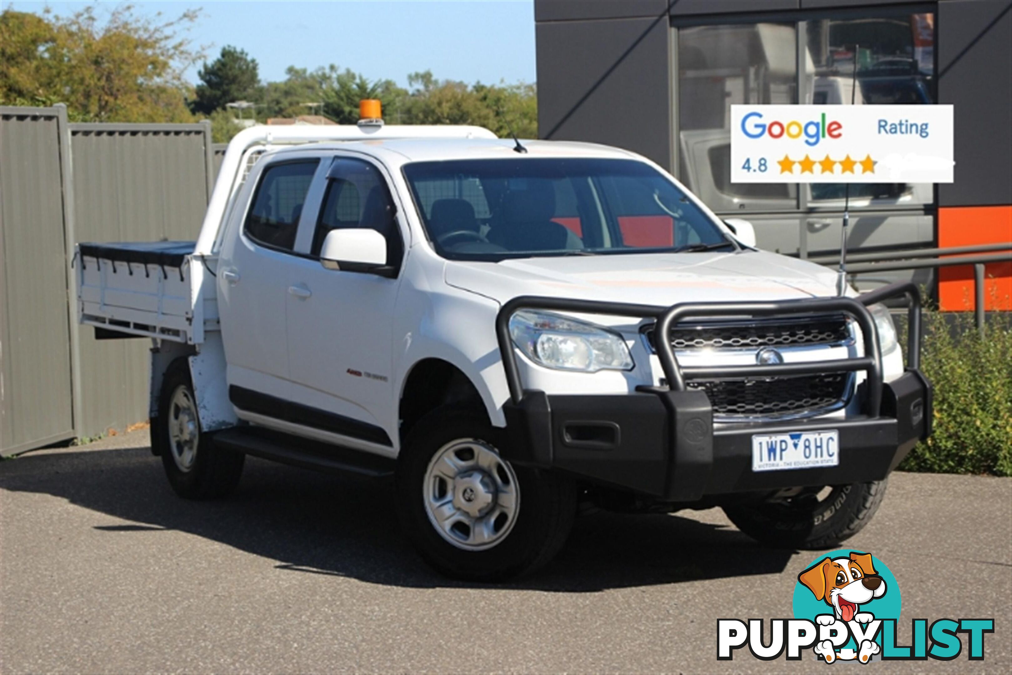 2016 HOLDEN COLORADO LS DUAL CAB RG MY17 CAB CHASSIS