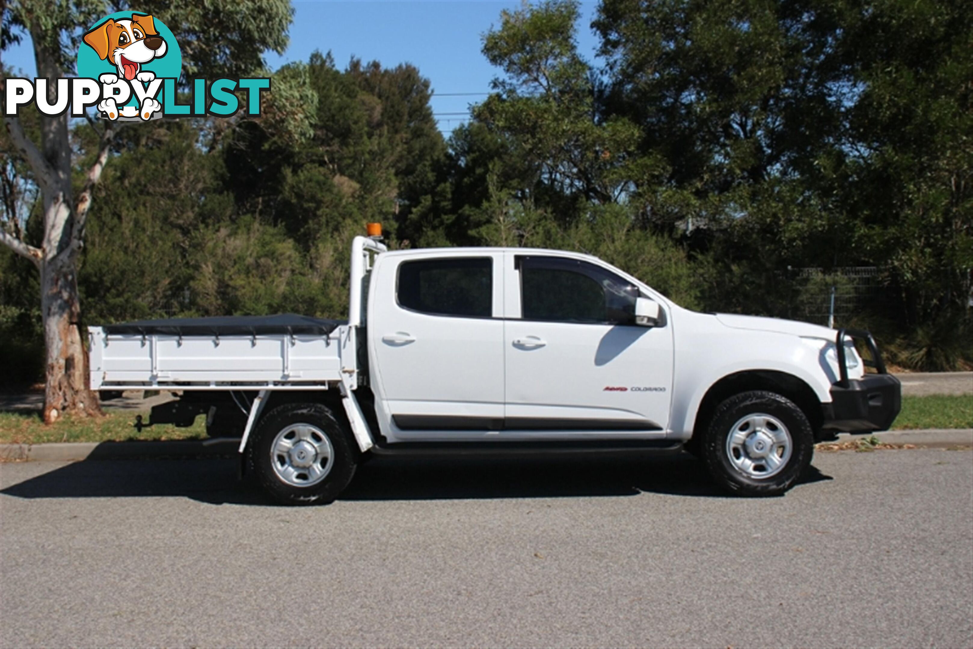 2016 HOLDEN COLORADO LS DUAL CAB RG MY17 CAB CHASSIS