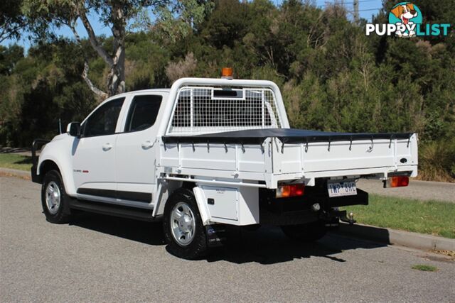 2016 HOLDEN COLORADO LS DUAL CAB RG MY17 CAB CHASSIS