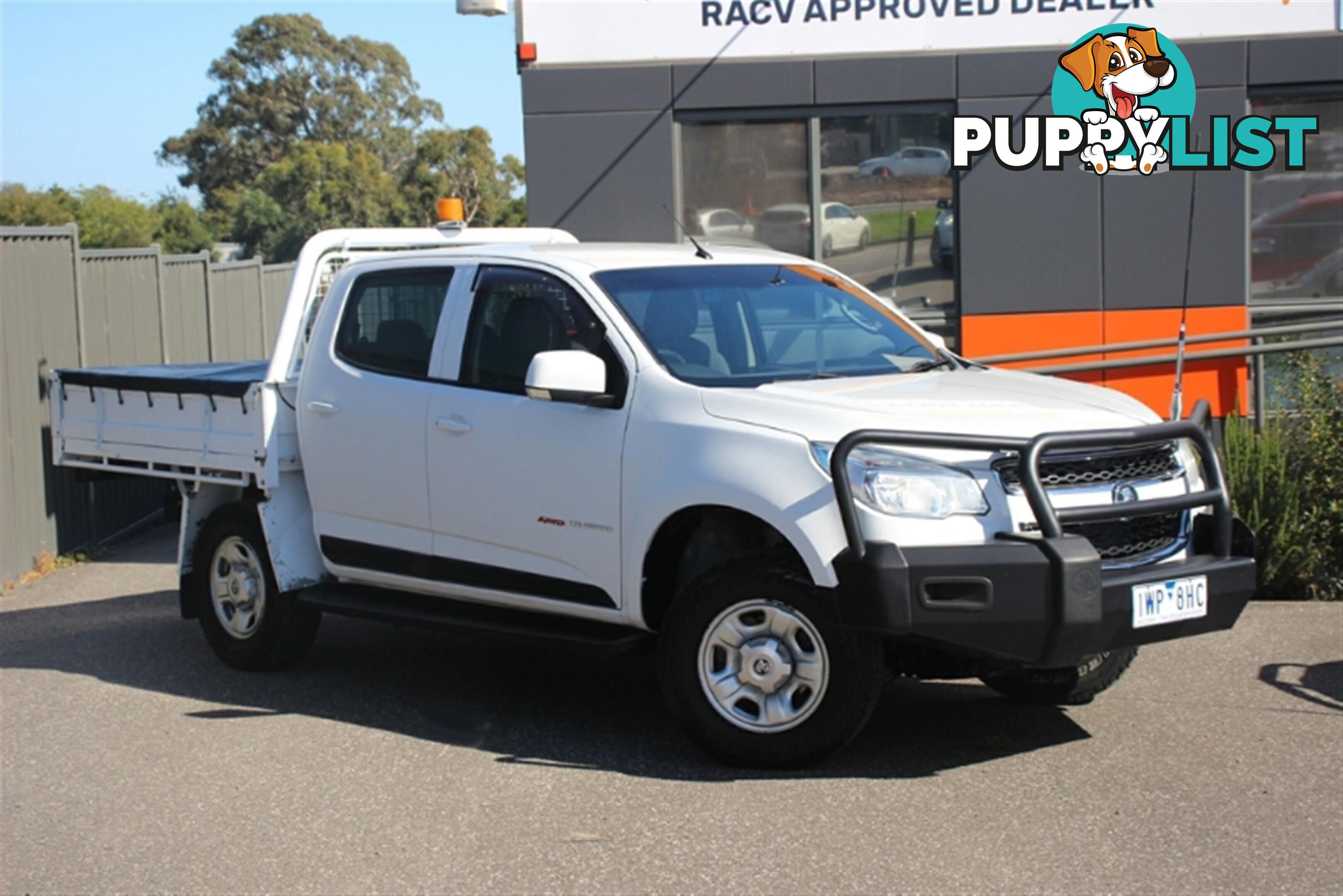 2016 HOLDEN COLORADO LS DUAL CAB RG MY17 CAB CHASSIS