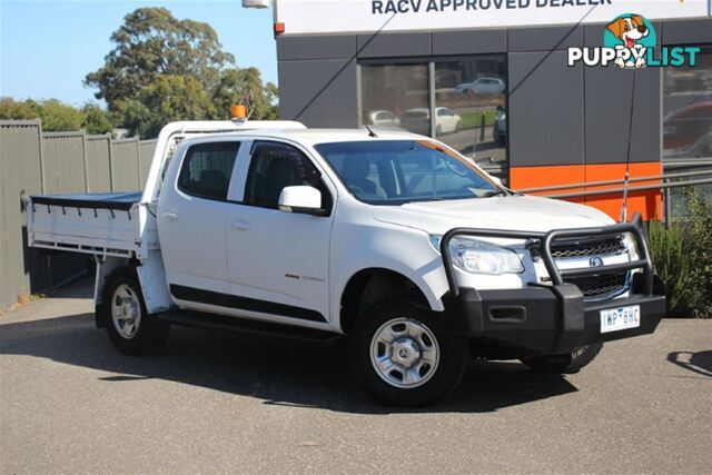 2016 HOLDEN COLORADO LS DUAL CAB RG MY17 CAB CHASSIS