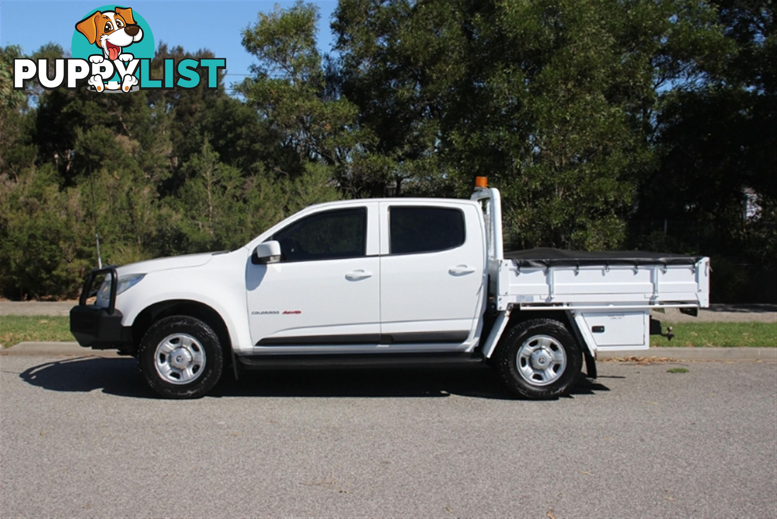 2016 HOLDEN COLORADO LS DUAL CAB RG MY17 CAB CHASSIS