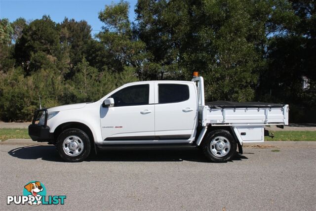 2016 HOLDEN COLORADO LS DUAL CAB RG MY17 CAB CHASSIS