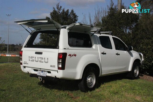 2013 ISUZU D-MAX SX DUAL CAB MY12 UTILITY