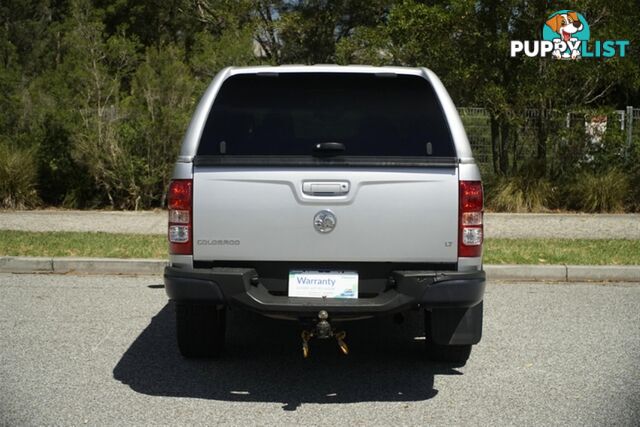 2012 HOLDEN COLORADO LT DUAL CAB RG MY13 UTILITY