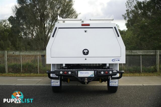2016 ISUZU D-MAX SX SINGLE CAB MY15 CAB CHASSIS