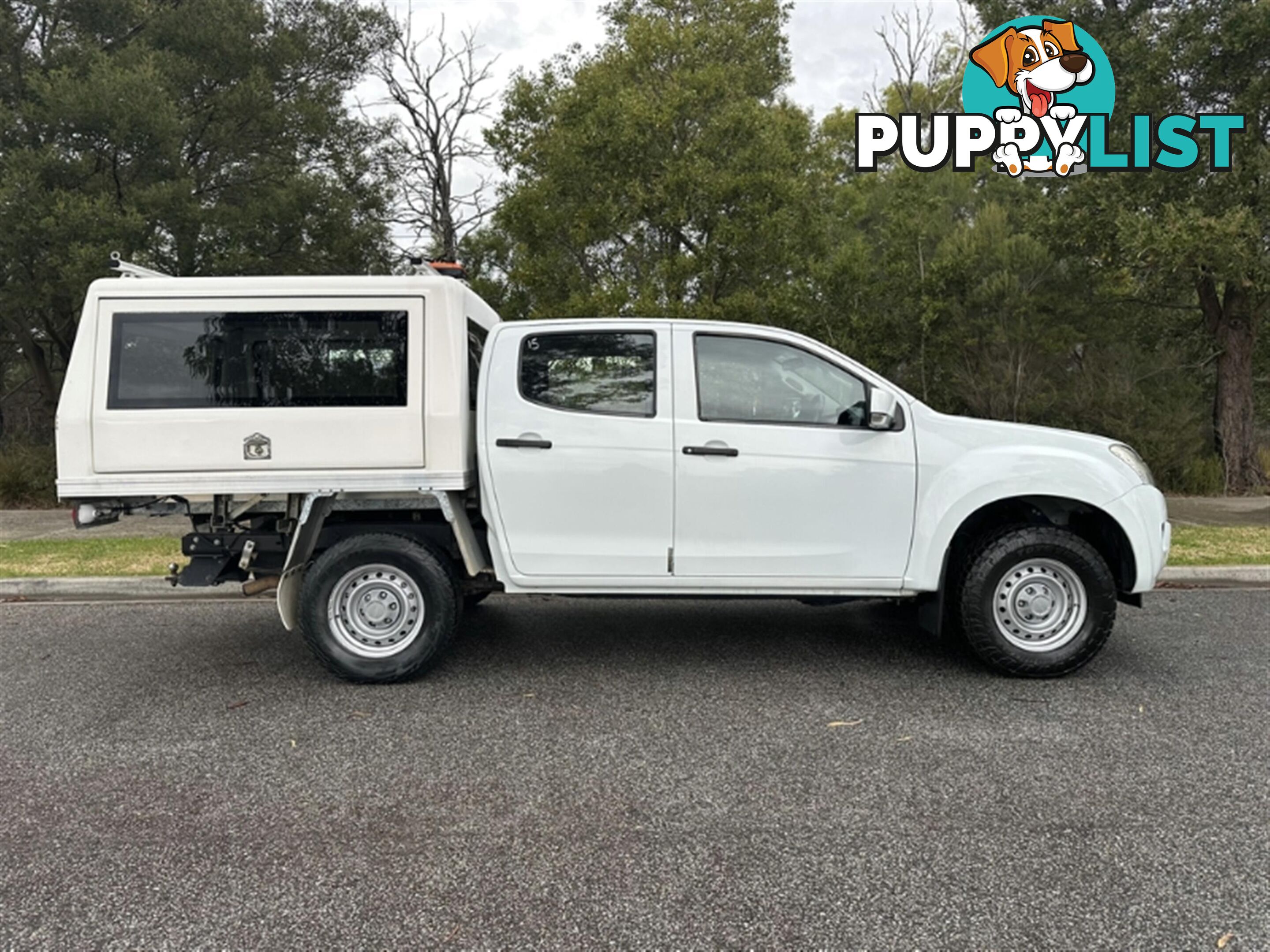 2015 ISUZU D-MAX SX DUAL CAB MY15 CAB CHASSIS