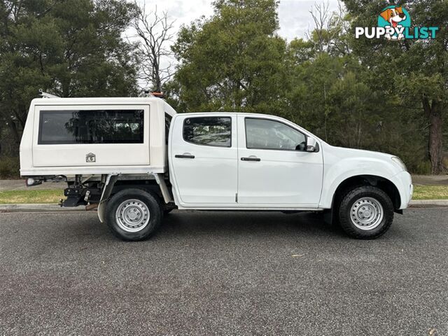 2015 ISUZU D-MAX SX DUAL CAB MY15 CAB CHASSIS
