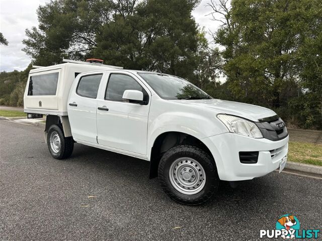 2015 ISUZU D-MAX SX DUAL CAB MY15 CAB CHASSIS