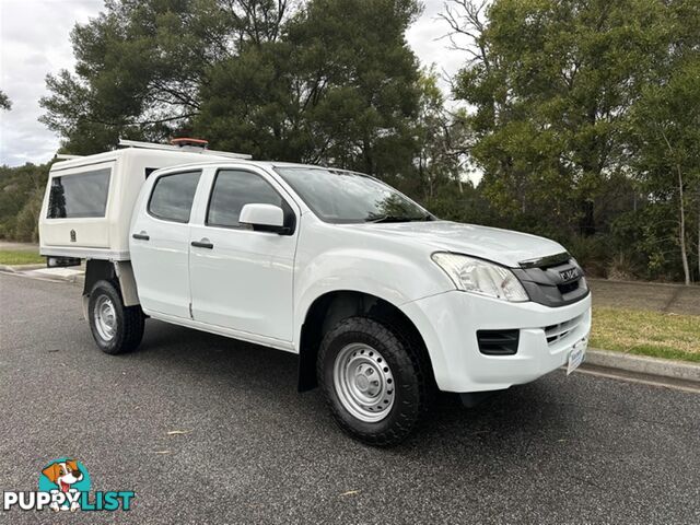 2015 ISUZU D-MAX SX DUAL CAB MY15 CAB CHASSIS