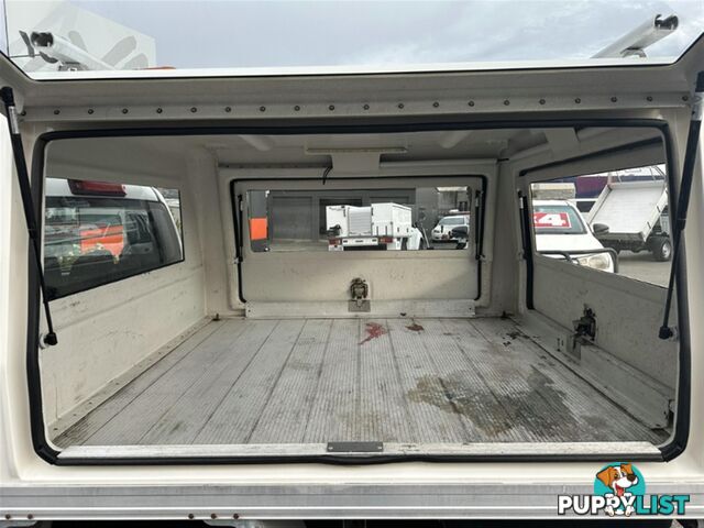 2015 ISUZU D-MAX SX DUAL CAB MY15 CAB CHASSIS