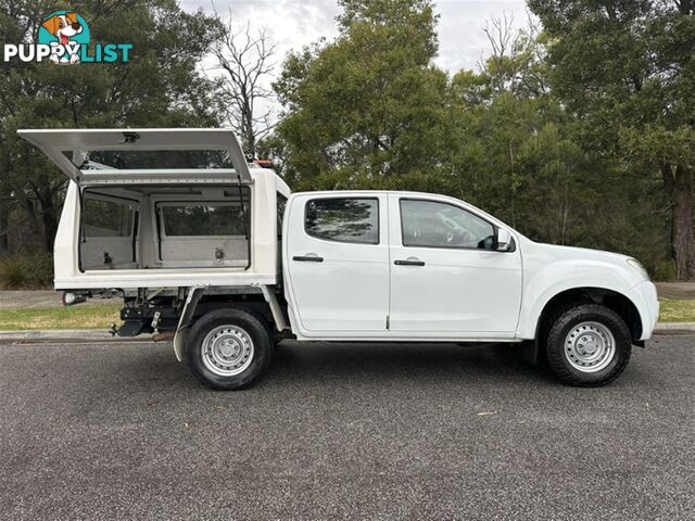 2015 ISUZU D-MAX SX DUAL CAB MY15 CAB CHASSIS