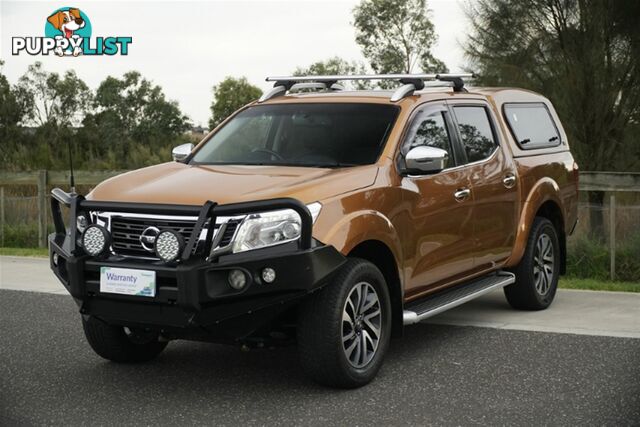 2015 NISSAN NAVARA ST-X DUAL CAB D23 UTILITY