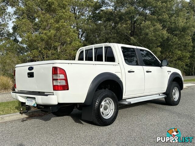2008 FORD RANGER XL HI-RIDER DUAL CAB PJ UTILITY