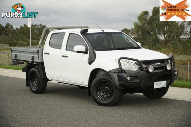 2019 ISUZU D-MAX SX DUAL CAB MY18 CAB CHASSIS
