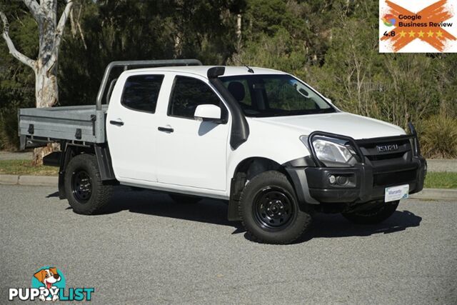 2019 ISUZU D-MAX SX DUAL CAB MY18 CAB CHASSIS