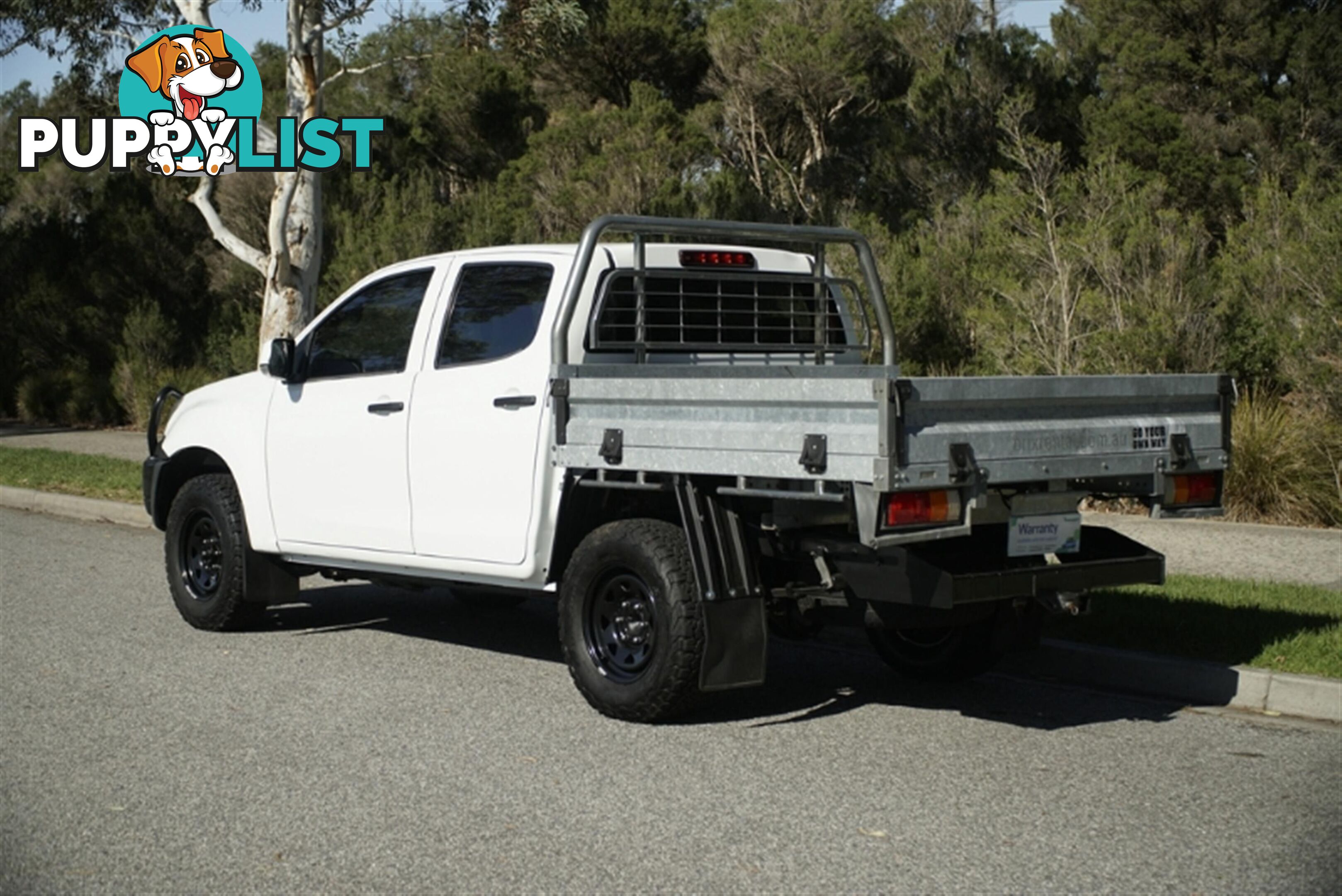 2019 ISUZU D-MAX SX DUAL CAB MY18 CAB CHASSIS
