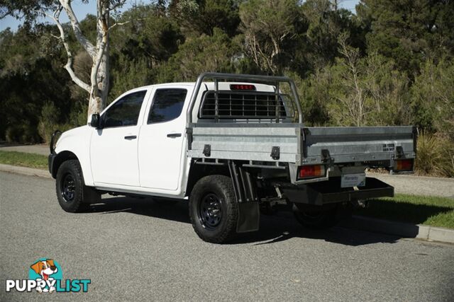2019 ISUZU D-MAX SX DUAL CAB MY18 CAB CHASSIS