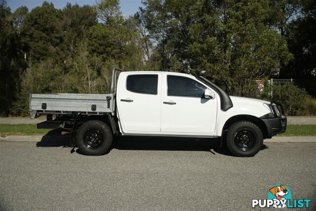 2019 ISUZU D-MAX SX DUAL CAB MY18 CAB CHASSIS