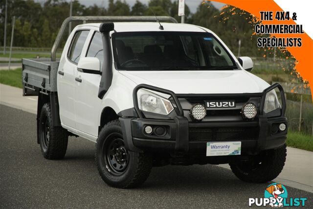 2019 ISUZU D-MAX SX DUAL CAB MY18 CAB CHASSIS