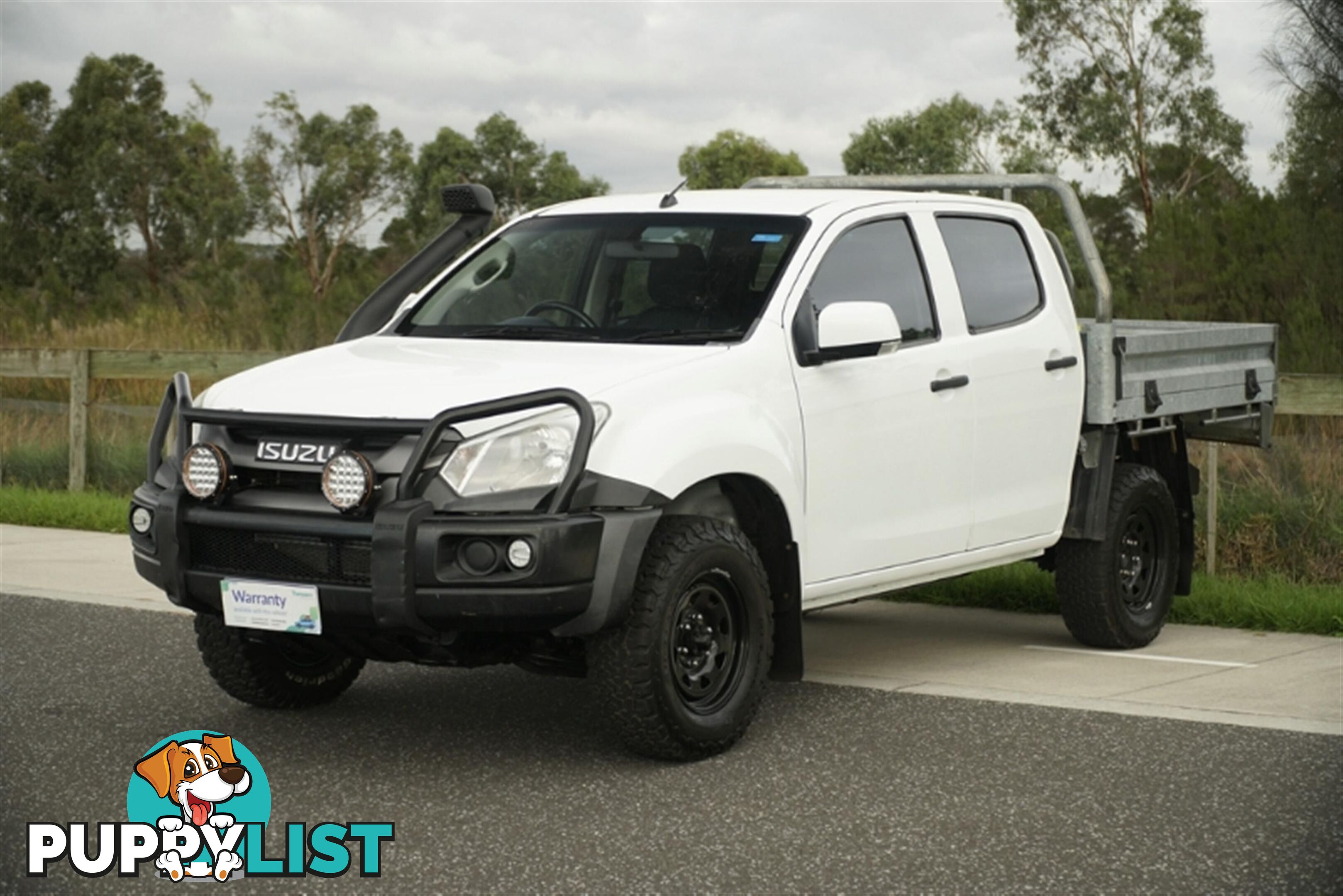 2019 ISUZU D-MAX SX DUAL CAB MY18 CAB CHASSIS